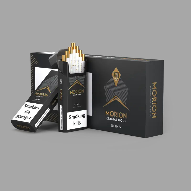 Morion Crystal Gold Slims