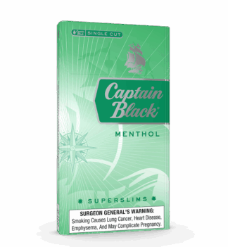 Сигареты Captain Black Superslims Menthol (Капитан Блэк Супер Слимс Ментол)
